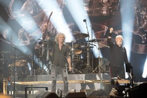Queen Performs at Fire Fight Australia