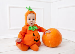 First Halloween Baby Picture