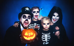 Halloween Family Portrait